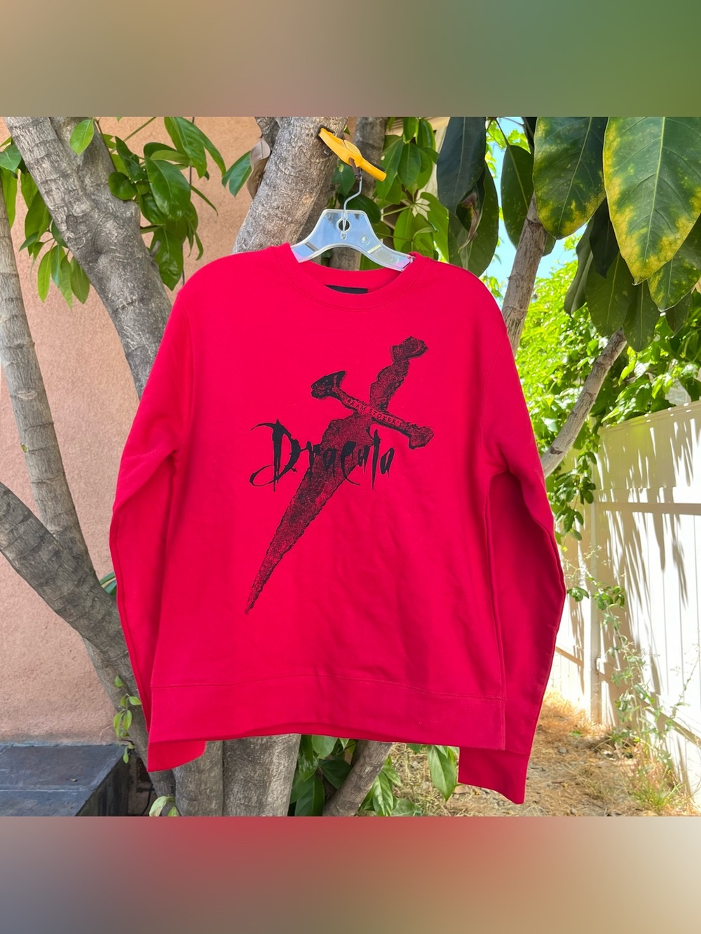 (NWT) Rare Bram Stoker’s Dracula x La Femme En Noir Dagger Crewneck Sweater
